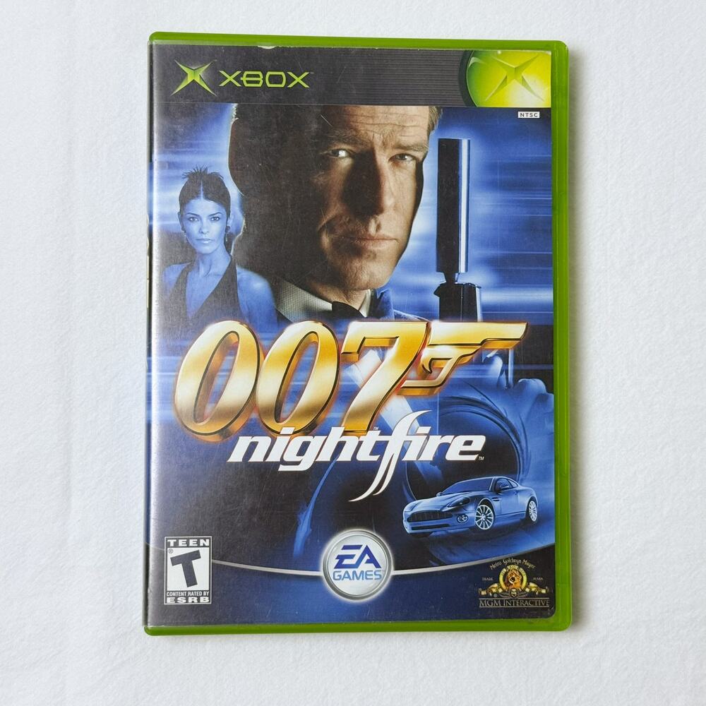 007 Nightfire Xbox - VG Disc - CIB - Tested Working James Bond